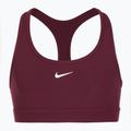 Детски спортен сутиен Nike Swoosh bordeaux/white 6