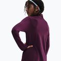 Детска блуза с дълъг ръкав за тренировка Nike Dri-Fit 1/4 Zip bordeaux/white 5