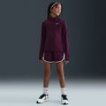 Детска блуза с дълъг ръкав за тренировка Nike Dri-Fit 1/4 Zip bordeaux/white 7