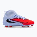 Детски футболни обувки Nike Phantom 6 High Club FG/MG royal tint/bright crimson 8