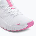 Дамски обувки за тренировка Nike Free Metcon 6 white/playful pink 7