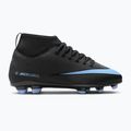 Детски футболни обувки Nike Mercurial Superfly 10 Club FG/MG black/ice blue 8
