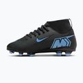 Детски футболни обувки Nike Mercurial Superfly 10 Club FG/MG black/ice blue 9