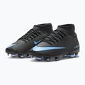 Детски футболни обувки Nike Mercurial Superfly 10 Club FG/MG black/ice blue 10