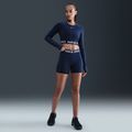 Дамски топ с дълъг ръкав за тренировка Nike Pro 365 Dri-Fit midnight navy/white 4