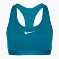 Спортен сутиен Nike Swoosh Medium Support green abyss/white 7