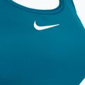 Спортен сутиен Nike Swoosh Medium Support green abyss/white 9