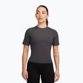 Дамска тениска Nike Zenvy Rib Dri-Fit thunder grey/white