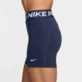 Дамски шорти за тренировка Nike Pro 365 5" midnight navy/white 3
