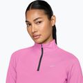 Дамски потник за бягане Nike Tempo Dri-Fit 1/4 Zip playful pink 3