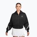 Дамски тенис суитшърт Nike Advantage Dri-Fit FZ black/white