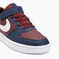 Детски обувки Nike Court Borough Low Recraft dark team red/ssoft pearl/midnight navy 7