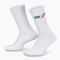 Чорапи Nike Jordan Everyday Crew 1 чифт white/black/university red
