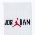 Чорапи  Jordan Everyday Crew 1 pair white/black/university red 4
