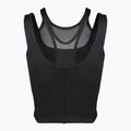 Дамски топ за тренировка Nike One Fitted Dri-Fit Cropped Tank black/dark smoke grey 7