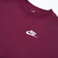 Детски суитшърт Nike Sportswear Club Fleece burgundy/white 3