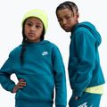 Детски суитшърт Nike Sportswear Club Fleece green abyss/white 6