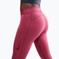 Дамски клин за тренировка Nike Pro Mid-Rise sweet beet/white 4