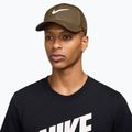 Nike Dri-FIT Club бейзболна шапка мъх кафяво/бяло