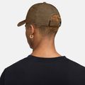 Nike Dri-FIT Club бейзболна шапка мъх кафяво/бяло 2