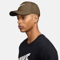 Nike Dri-FIT Club бейзболна шапка мъх кафяво/бяло 3