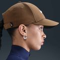 Nike Dri-FIT Club бейзболна шапка мъх кафяво/бяло 6