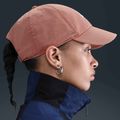 Nike Club Неструктурирана бейзболна шапка Futura Wash розово злато/бяло 8