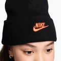 Детска зимна шапка Nike Peak black/safety orange 5