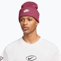 Мъжка зимна шапка Nike Peak Futura Beanie sweet beet/white