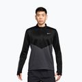 Мъжки суитшърт за бягане Nike Pacer Winterized 1/2 Zip anthracite/black