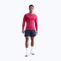 Мъжка блуза с дълъг ръкав за тренировка Nike Pro Dri-Fit Tight Fitness rush pink/black 2