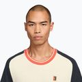 Мъжка фланелка за тенис Nike Court Heritage sail/dark obsidian 3
