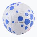 Футболна топка Nike Academy white/racer blue/pink blast размер 5 2