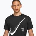 Мъжка тениска за тренировка Nike HBR Dri-FIT black/white 3