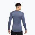 Мъжка блуза с дълъг ръкав за тренировка Nike Pro Dri-Fit Tight Fitness diffused blue/black 2
