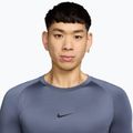 Мъжка блуза с дълъг ръкав за тренировка Nike Pro Dri-Fit Tight Fitness diffused blue/black 3