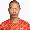 Мъжка фланелка за тенис Nike Court Dri-Fit Victory Print turf orange/white 3