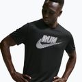 Мъжка тениска за бягане Nike Miler Dri-Fit UV black/white