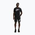 Мъжка тениска за бягане Nike Miler Dri-Fit UV black/white 2