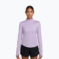 Дамска блуза с дълъг ръкав за бягане Nike Swift Dri-Fit UV 1/4-Zip violet mist