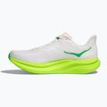 Мъжки обувки за бягане HOKA Mach 6 white/neon lime 3