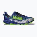 Детски обувки за бягане HOKA Speedgoat 6 нощно синьо/неон лайм 2