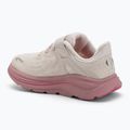 Детски обувки за бягане HOKA Clifton 10 rose cream/dried rose 3