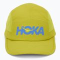 Шапка с козирка HOKA Run pea green 2