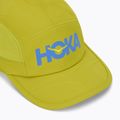 Шапка с козирка HOKA Run pea green 3
