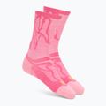 Чорапи HOKA Clifton Crew Run electric rose