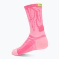 Чорапи HOKA Clifton Crew Run electric rose 2