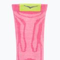 Чорапи HOKA Clifton Crew Run electric rose 3