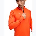 Мъжки суитшърт за бягане HOKA GlideTech Quarter Zip lava 4
