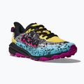 Детски обувки за бягане HOKA Speedgoat 6 electric lemon/black